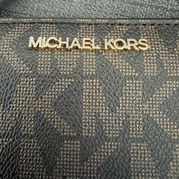 NWT MICHAEL KORS JET SET LARGE TOP ZIP CONTINENTAL WALLET - Picture 2 of 10